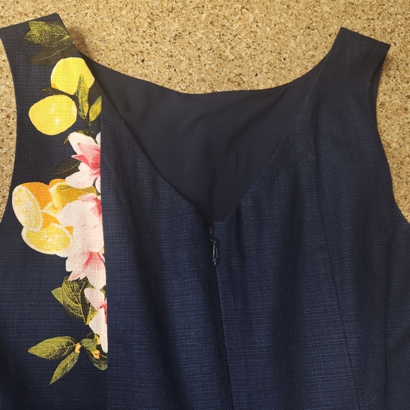 New York & Company Eva Mendez Midi Sundress with Pockets Size 16 - Picture 7 of 12